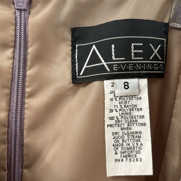 Alex Evenings Vintage Maxi Dress - Picture 4 of 10